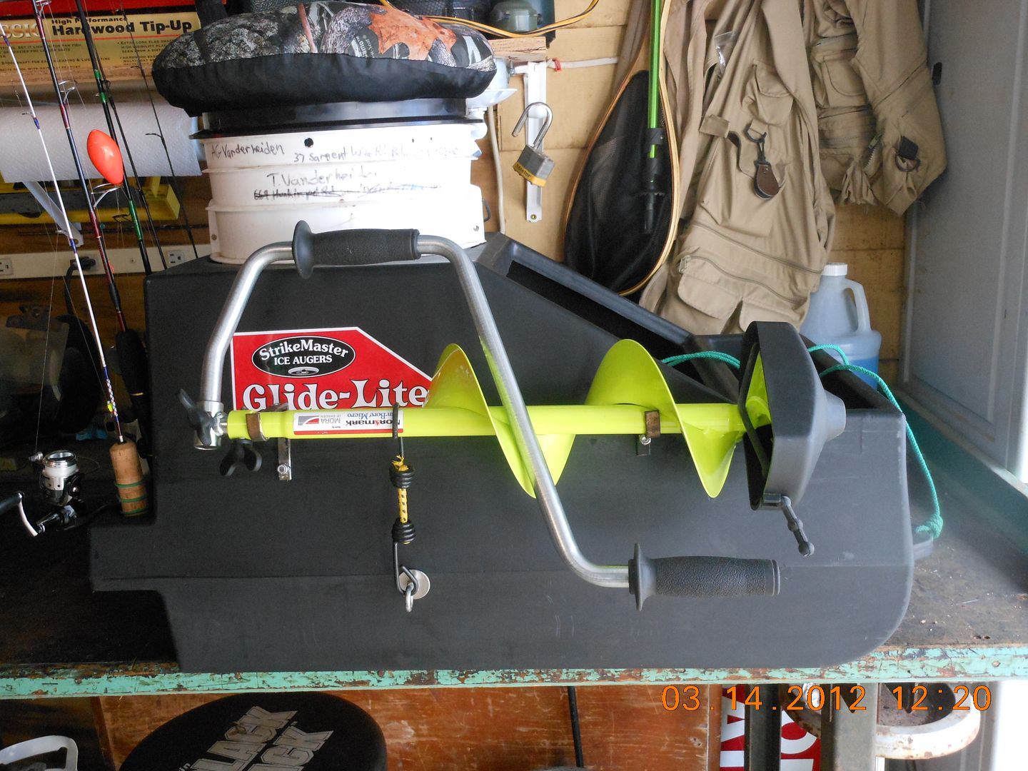 Strikemaster Glide Lite sled Mods Ice Fishing Equipment